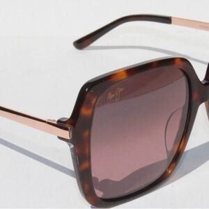 Maui Jim Poolside Polarized Tortoiseshell Sunglasses - Oversized